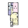 Garden8841 1LDKの間取り