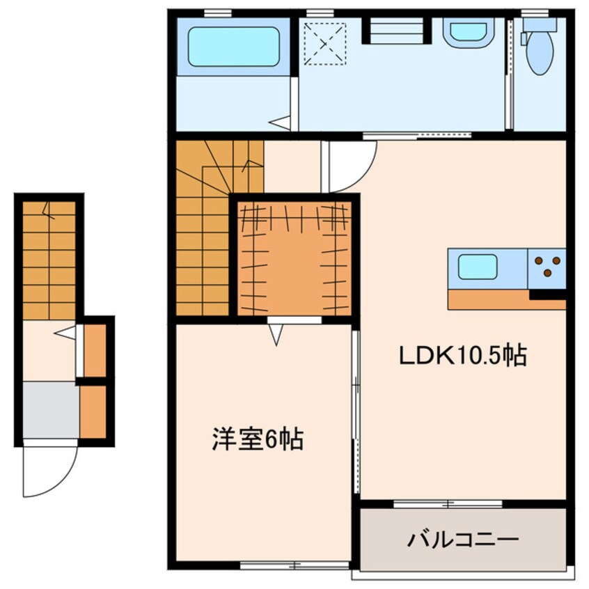 間取図 山陽本線（中国）/防府駅 徒歩15分 2階 建築中