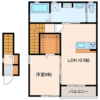 間取図 山陽本線（中国）/防府駅 徒歩15分 2階 建築中