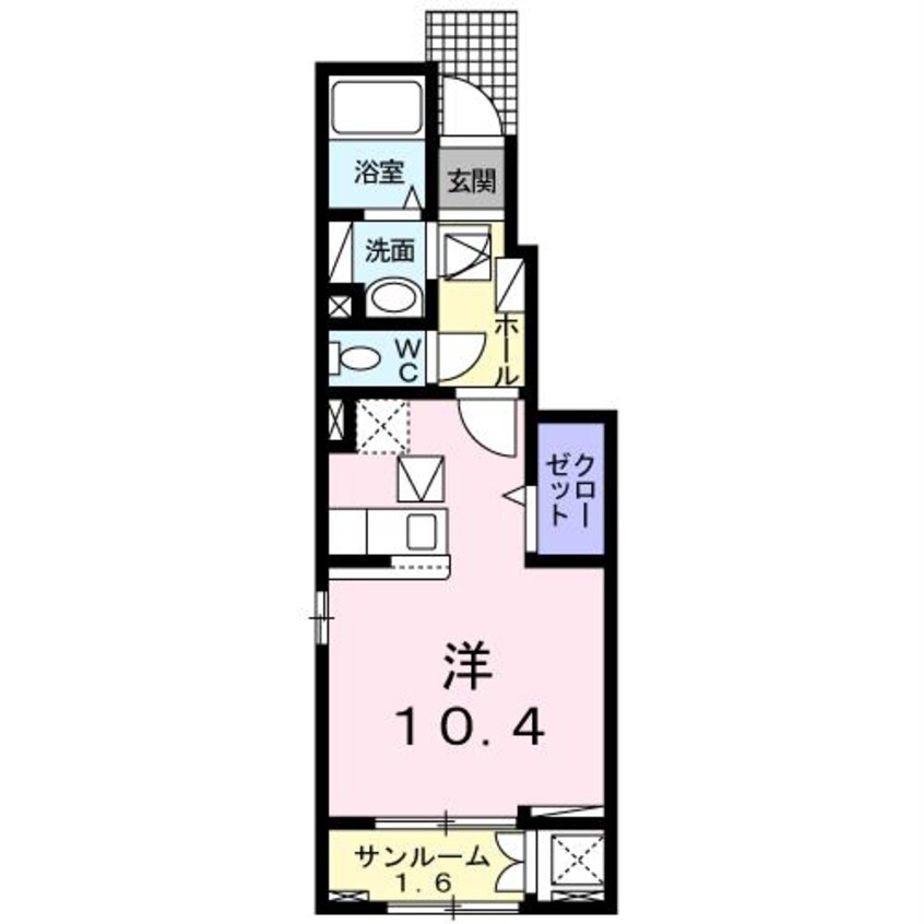 間取図 山陽本線（中国）/防府駅 徒歩19分 1階 建築中