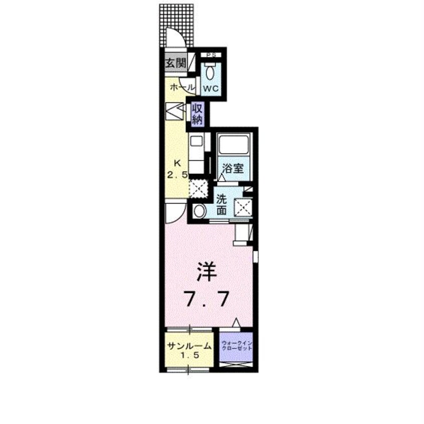 間取図 山陽本線（中国）/防府駅 徒歩15分 1階 建築中