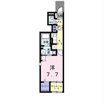 間取図 山陽本線（中国）/防府駅 徒歩15分 1階 建築中