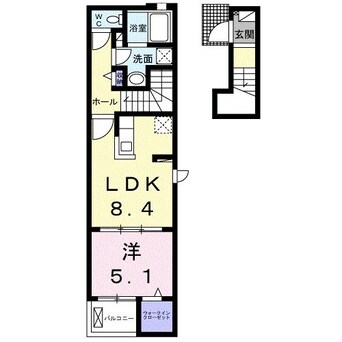 間取図 山陽本線（中国）/防府駅 徒歩15分 2階 建築中