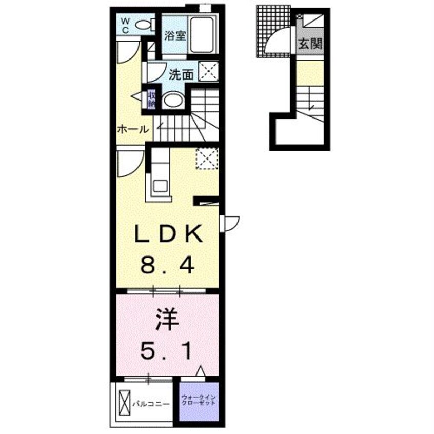 間取図 山陽本線（中国）/防府駅 徒歩15分 2階 建築中