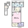 千日1丁目アパートA 1Kの間取り