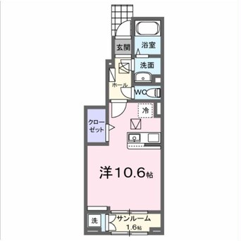 間取図 ヒカルサ防府三田尻
