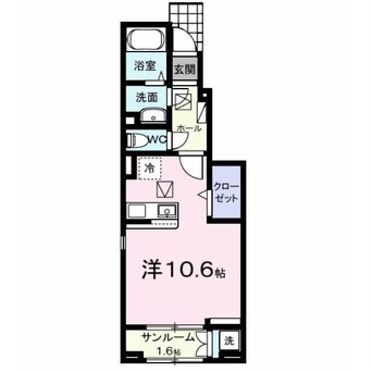 間取図 三田尻１丁目アパート