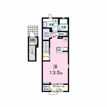 間取図 ヒカルサ防府三田尻