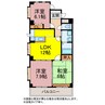 ガーデンコートカルム 3LDKの間取り