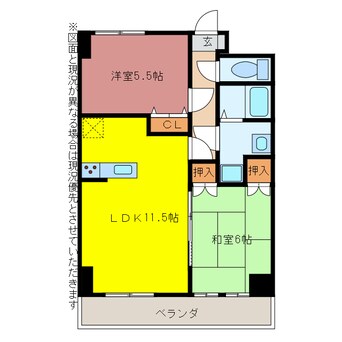 間取図 セレッソトキワ