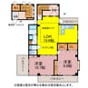 ラッフルズ 2LDKの間取り