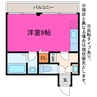 ライフ21 1Rの間取り
