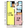 ロイヤル・パレス 1LDKの間取り