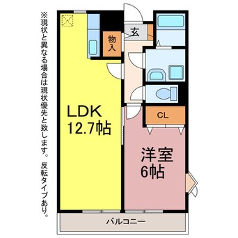 間取図 ロイヤル・パレス