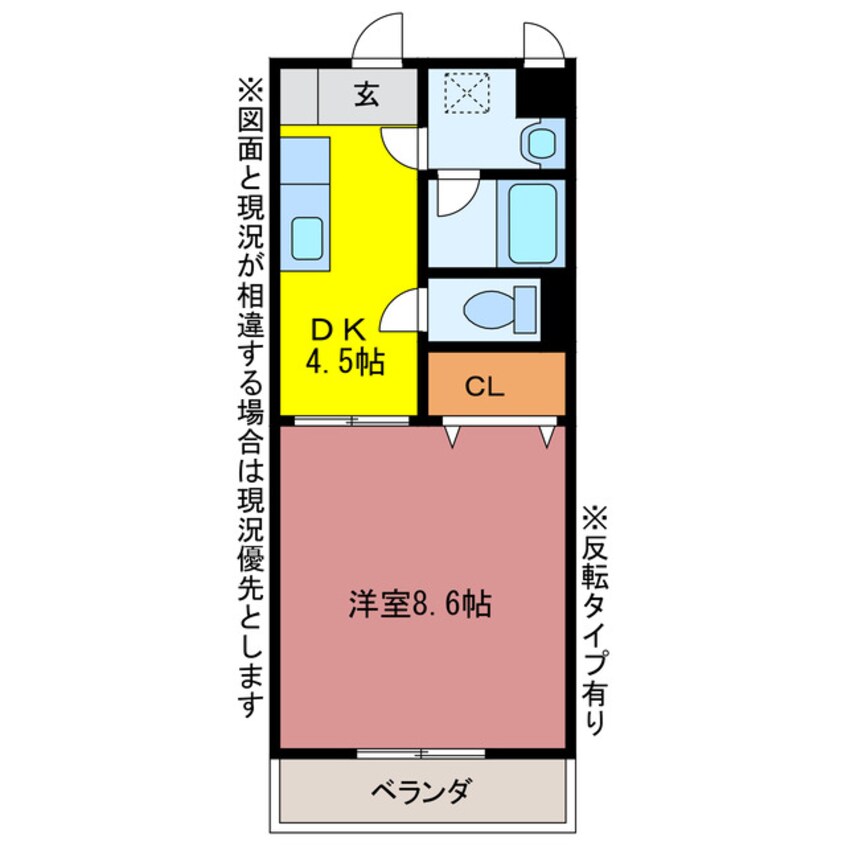 間取図 エクシード御油