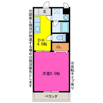 間取図 エクシード御油
