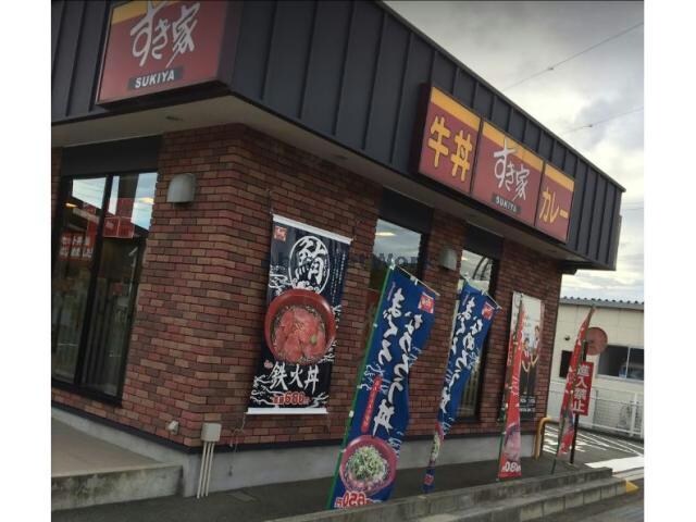 すき家1国豊川御油店(ファストフード)まで265m エクシード御油