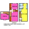 ロザージュ宮前 3LDKの間取り