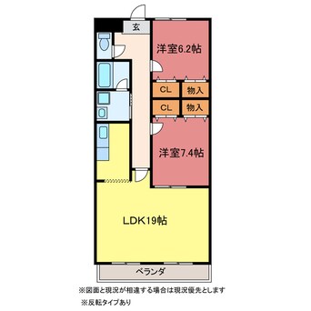 間取図 エスポワール