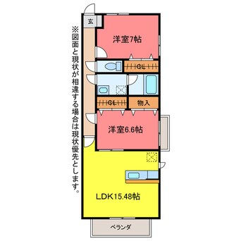 間取図 エスポワール