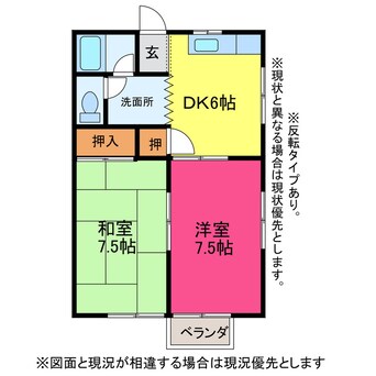 間取図 ロイヤルヴィレッジ