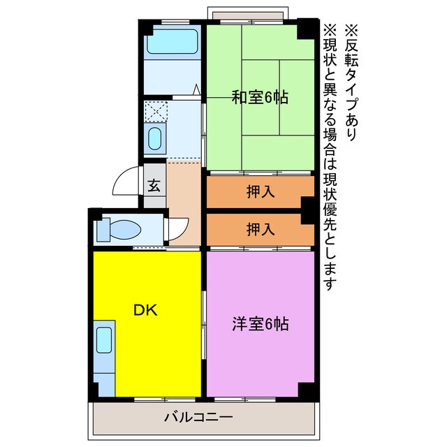 間取り図 コーポにえ