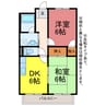 Surplus　Two翔 2DKの間取り