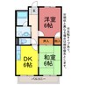 Surplus　Two翔 2DKの間取り