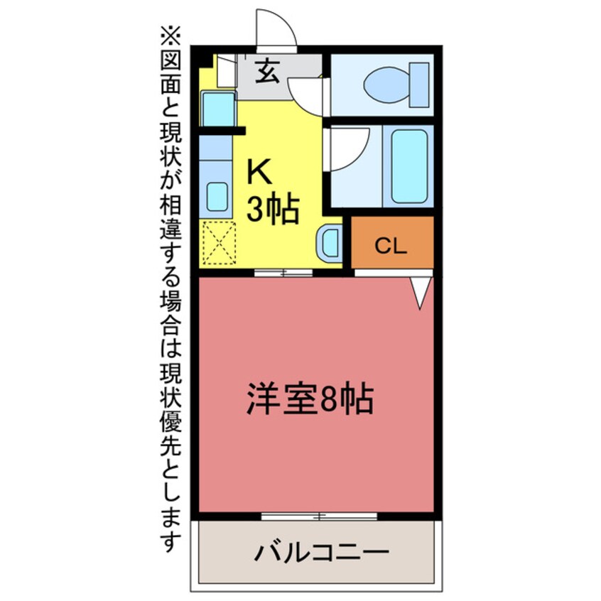 間取図 フォレストヴィラ