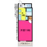 シオンフクシア 1Kの間取り