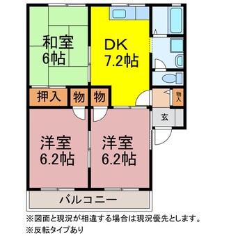 間取図 セジュール代田