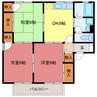 セジュール今斉 3DKの間取り
