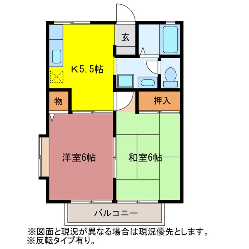 間取図 ファミールＳＡＩＴＯ