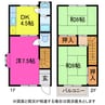 コーポ北 3DKの間取り