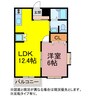 ラナイ 1LDKの間取り