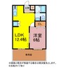 ラナイ 1LDKの間取り