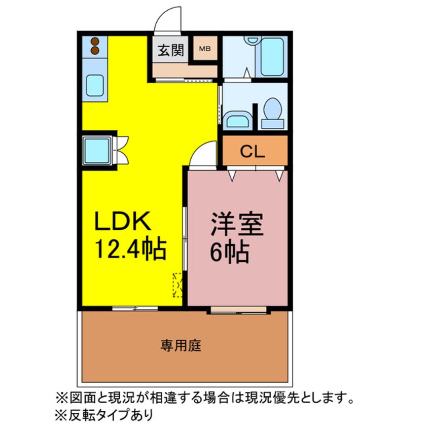 間取図 ラナイ