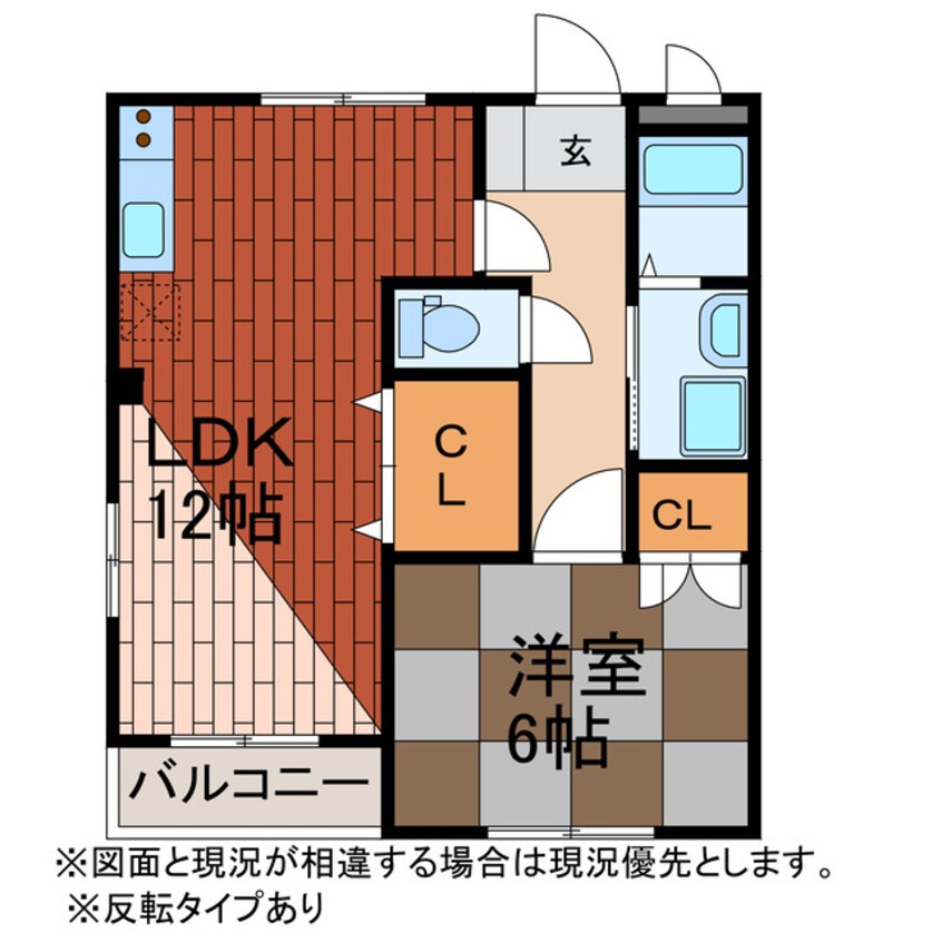 間取図 プレステージ中野