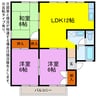 セジュール伊藤 3LDKの間取り