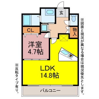 間取図 グランドガーデンカルムⅡ