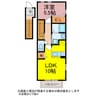 Ｃｈｅｒｒｙ　Ｋ＆Ａ 1LDKの間取り