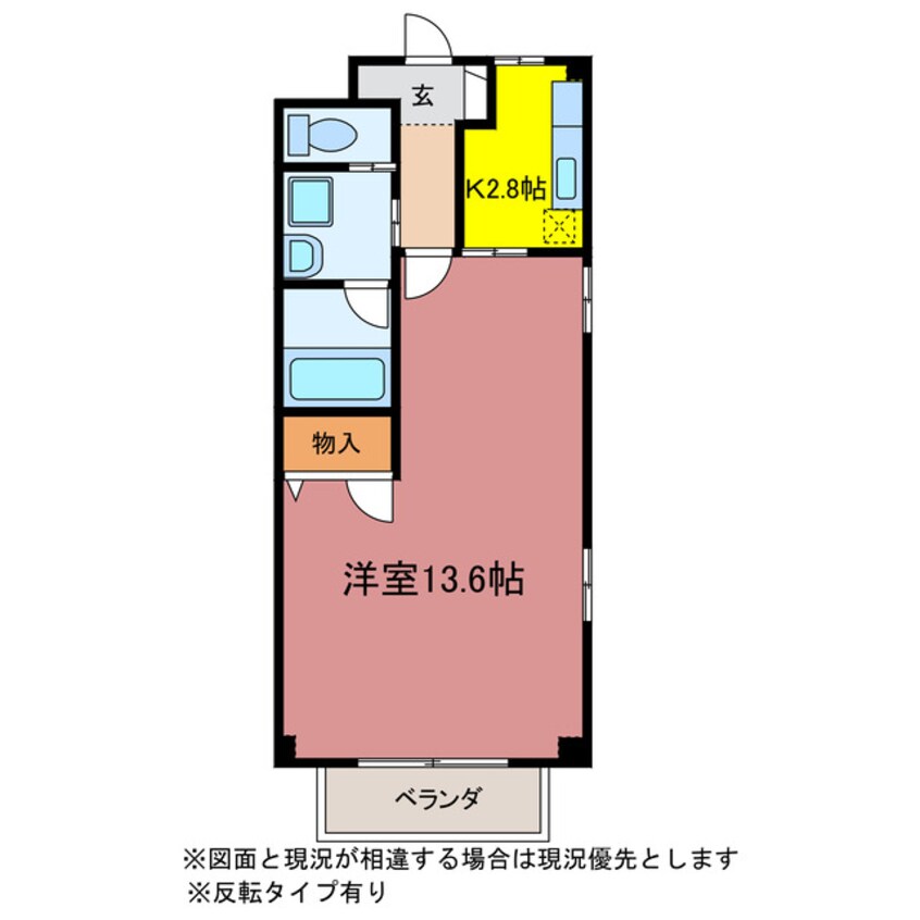 間取図 サウス・アヴェニュー