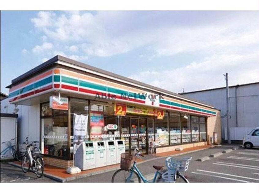 セブンイレブン豊川大木町店(コンビニ)まで407m エコルエスト