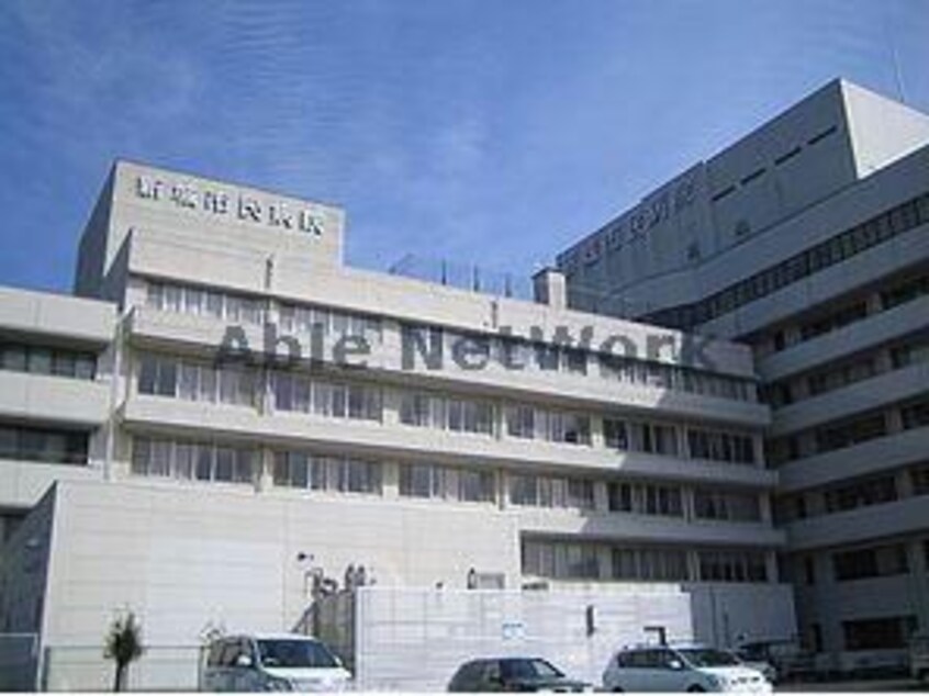 新城市民病院(病院)まで1986m シャトレⅡ
