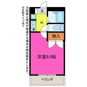 間取図 Mh-Arc市田
