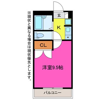 間取図 Mh-Arc市田