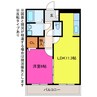 桜ヶ丘ＬＵＣＫ　ＨＩＬＬ 1LDKの間取り