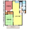 ねむの木タウン 2LDKの間取り