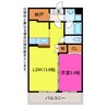 ア　ラモード 1LDK+Sの間取り