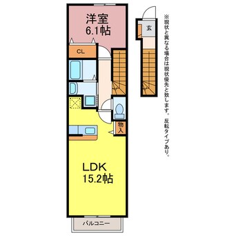 間取図 アビタシオン御馬Ａ・B